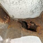 新潟市江南区　K社様　屋根　遮熱塗装　パッチbefore2