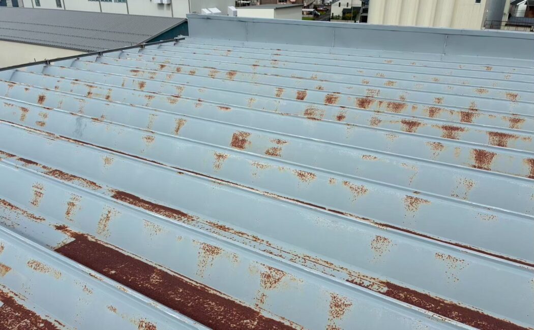 新潟市江南区　K社様　屋根　遮熱塗装　before1